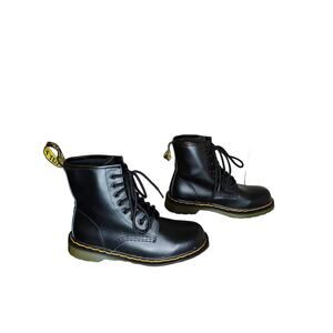 Marke NIIH Bouncing Soles Black Leather Boots, Women's Size 7